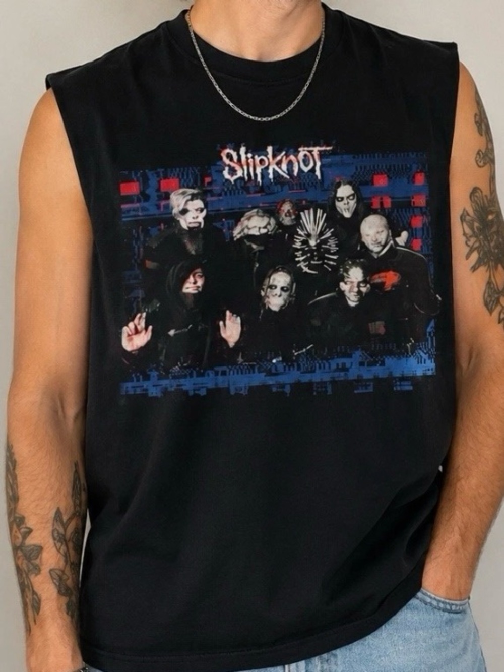 Slipknot We Are Not Your Kind Band Muscle Tee Black M